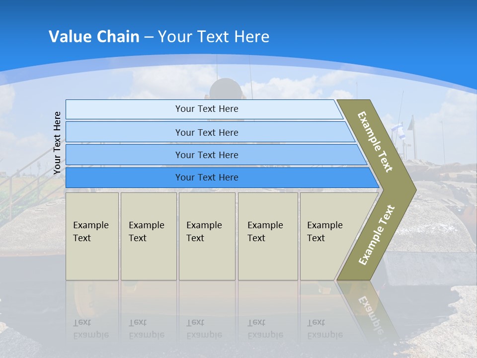 Sky Danger Israel PowerPoint Template