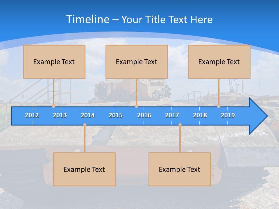 Sky Danger Israel PowerPoint Template