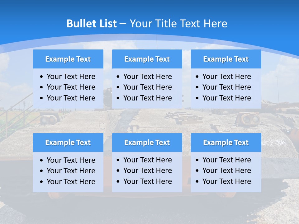 Sky Danger Israel PowerPoint Template