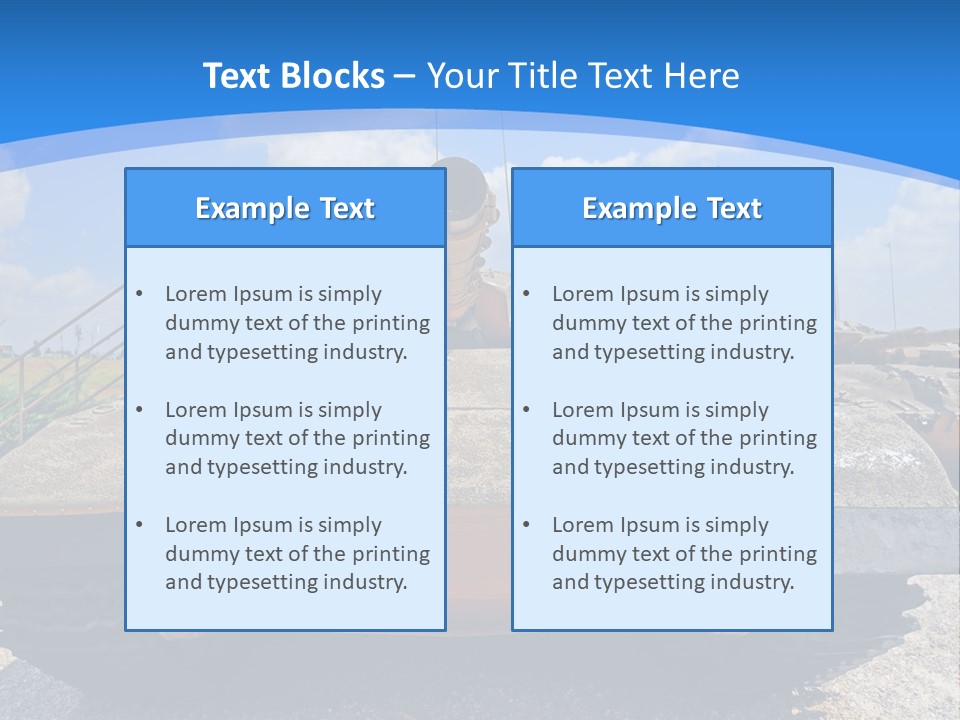 Sky Danger Israel PowerPoint Template