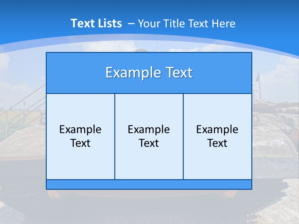 Sky Danger Israel PowerPoint Template