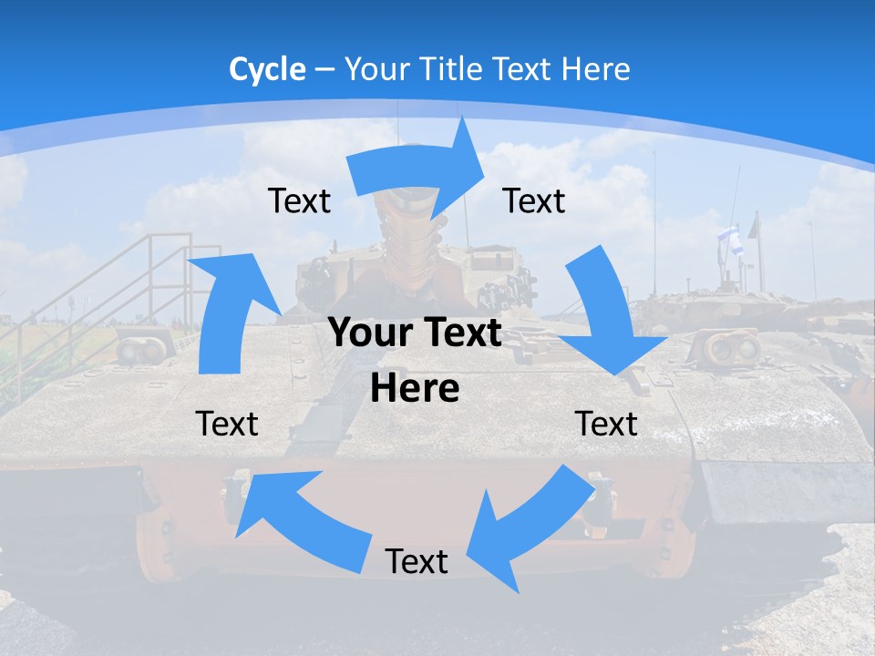 Sky Danger Israel PowerPoint Template