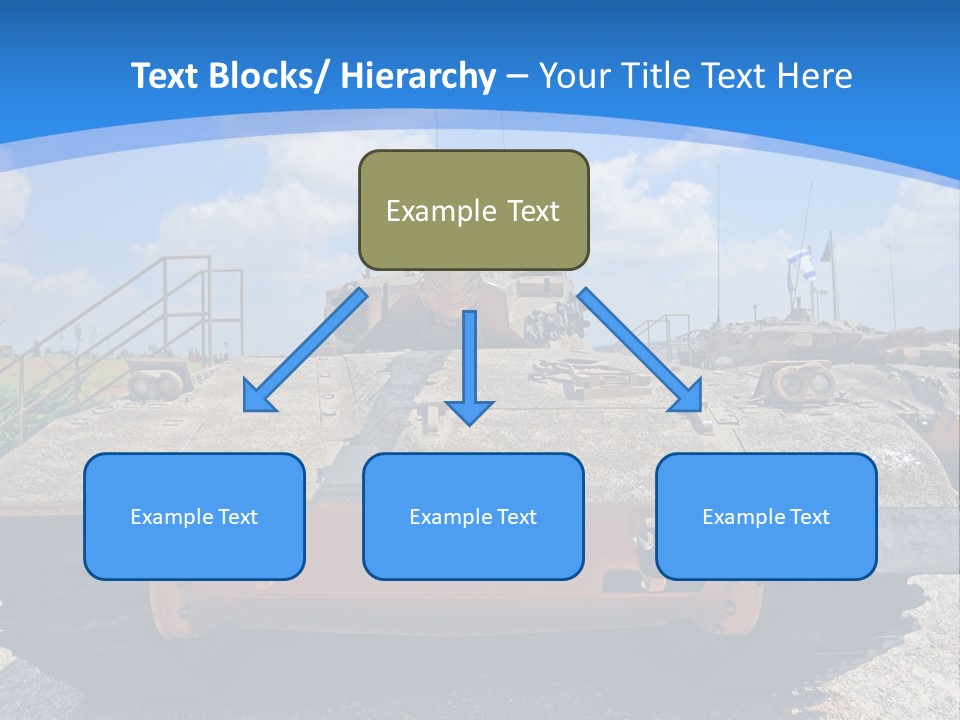 Sky Danger Israel PowerPoint Template