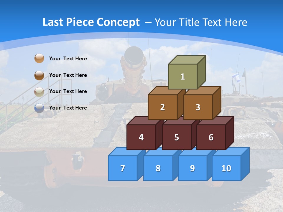 Sky Danger Israel PowerPoint Template