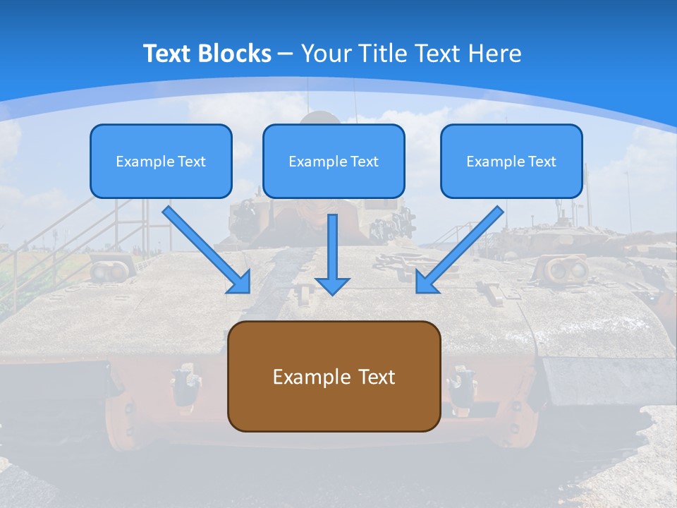 Sky Danger Israel PowerPoint Template