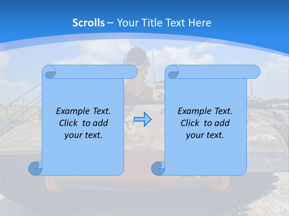 Sky Danger Israel PowerPoint Template