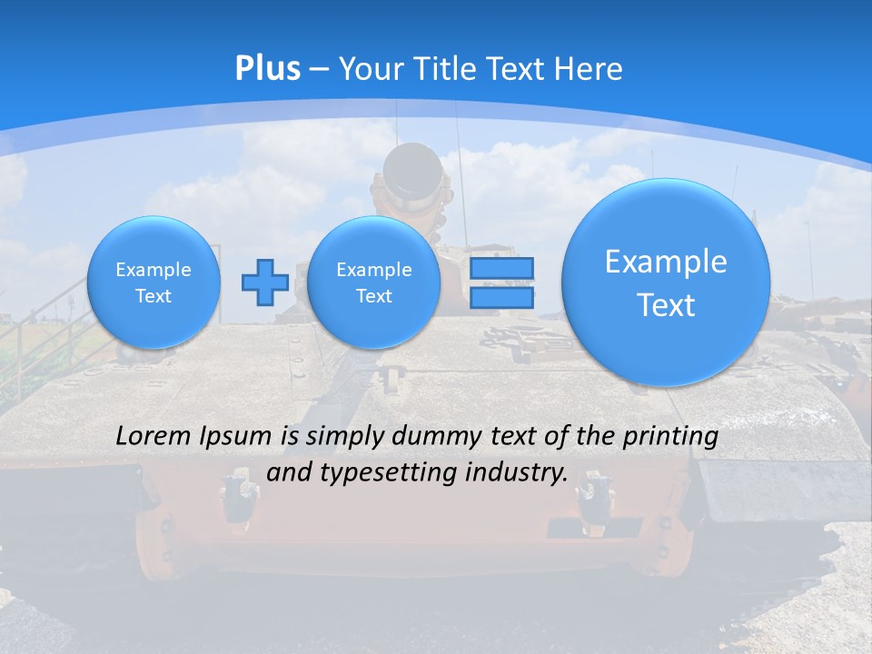 Sky Danger Israel PowerPoint Template