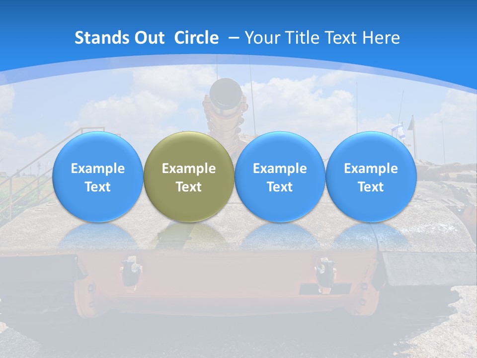 Sky Danger Israel PowerPoint Template