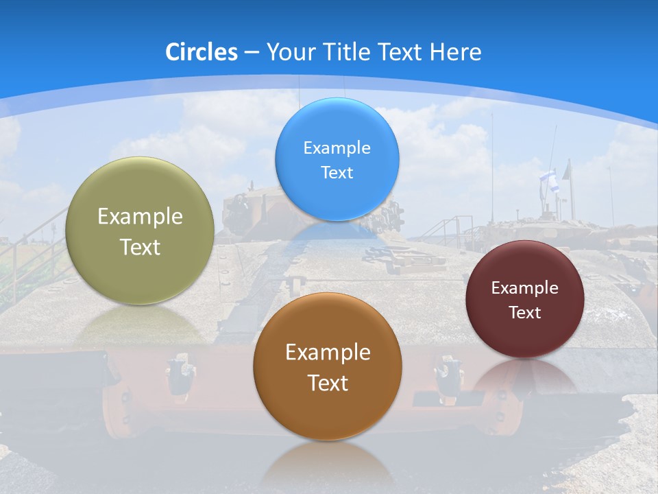 Sky Danger Israel PowerPoint Template