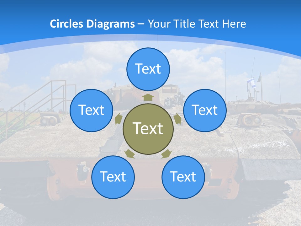 Sky Danger Israel PowerPoint Template