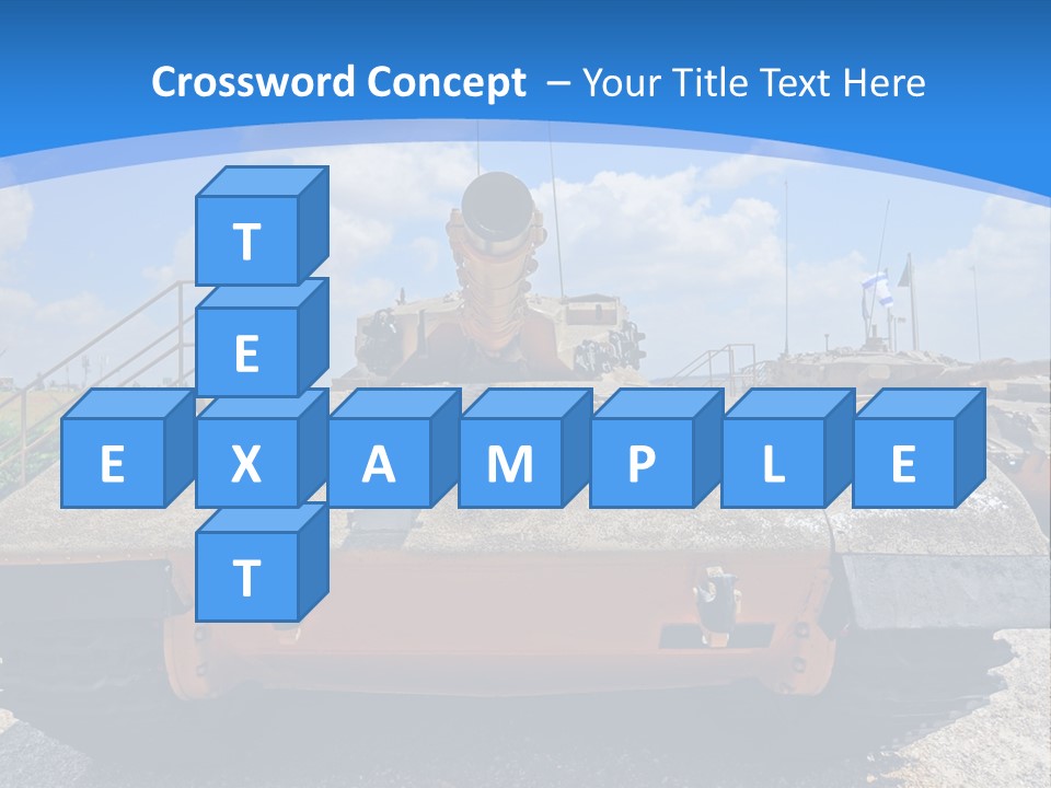 Sky Danger Israel PowerPoint Template