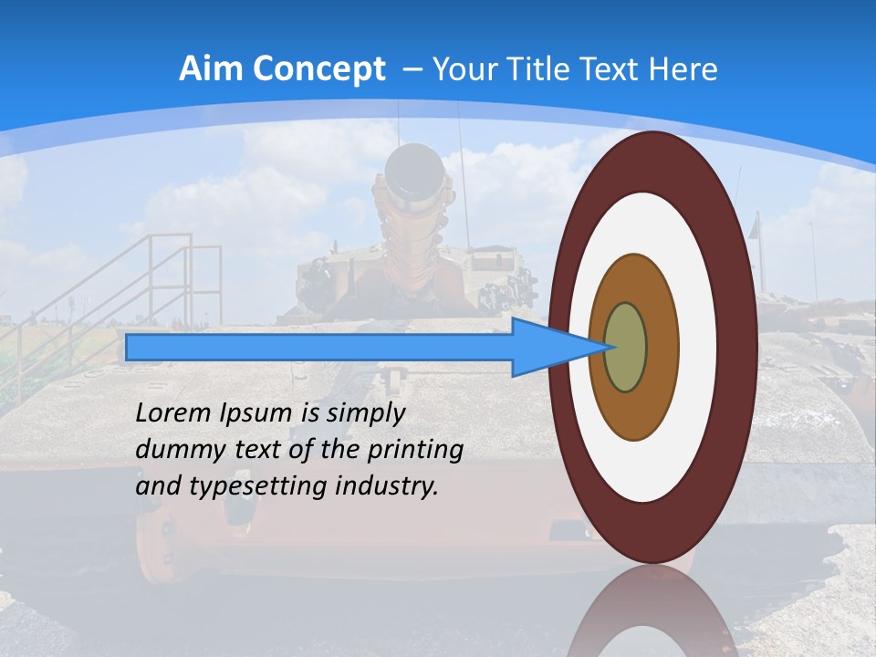 Sky Danger Israel PowerPoint Template