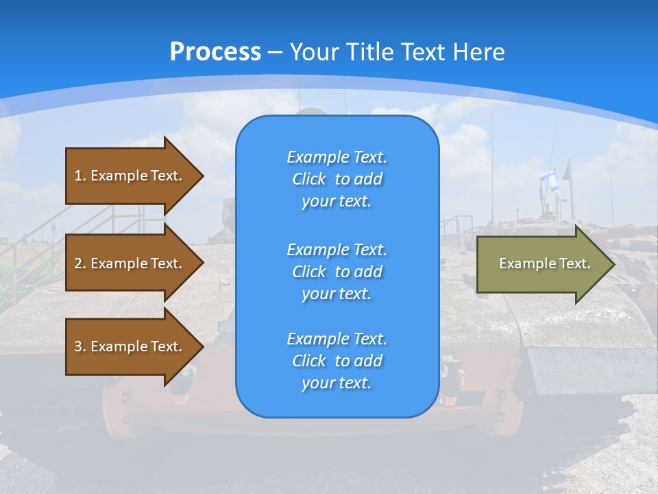 Sky Danger Israel PowerPoint Template