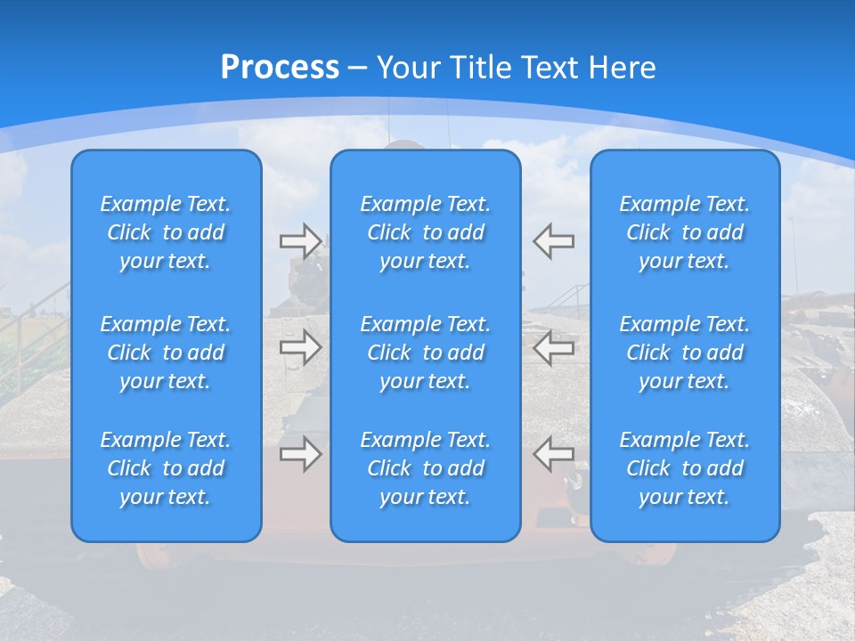 Sky Danger Israel PowerPoint Template