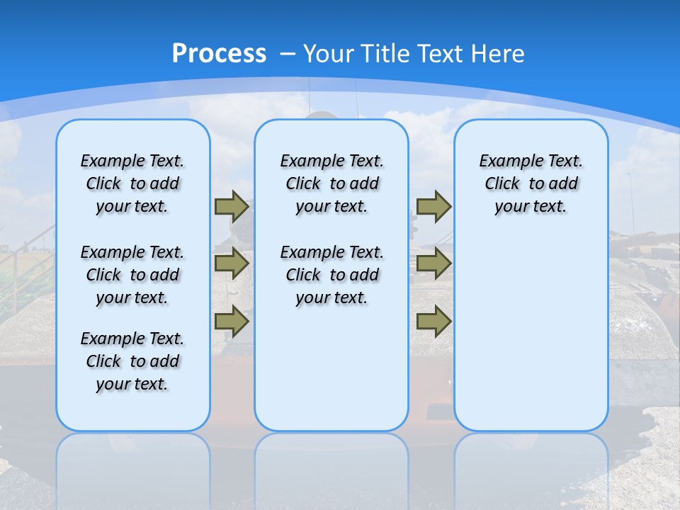 Sky Danger Israel PowerPoint Template