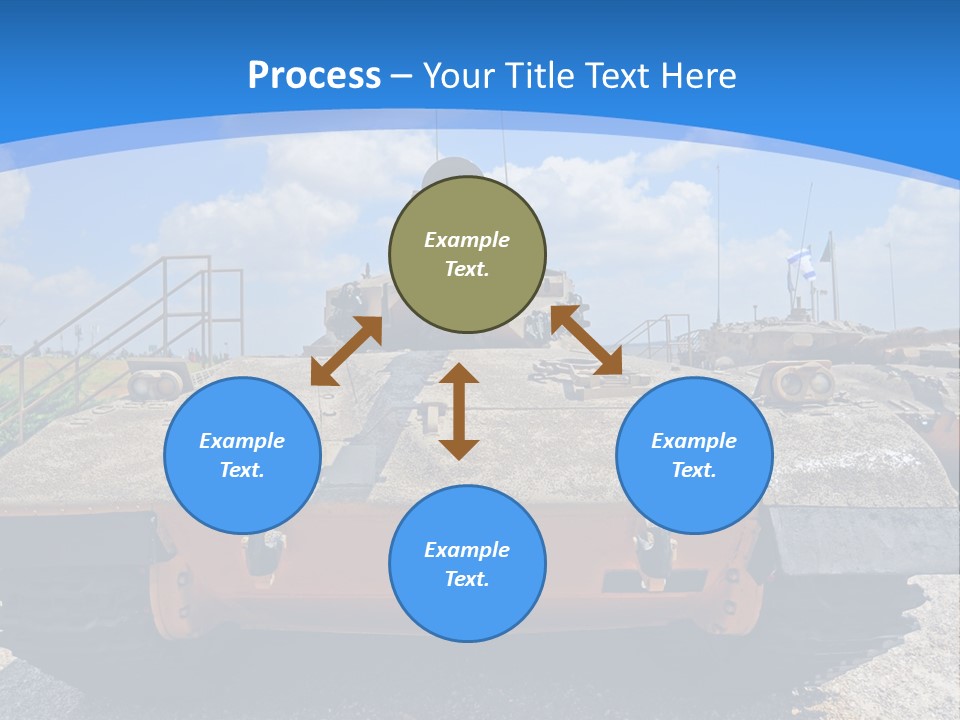Sky Danger Israel PowerPoint Template