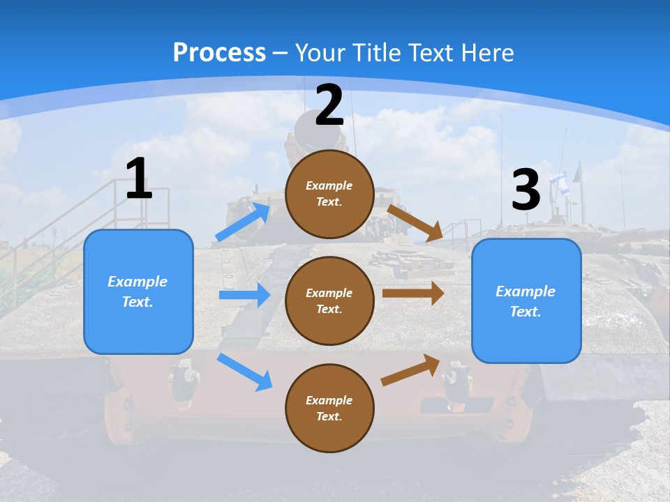 Sky Danger Israel PowerPoint Template