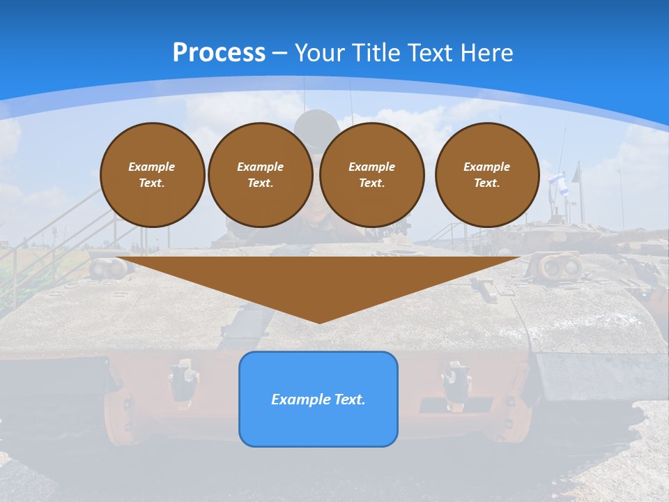 Sky Danger Israel PowerPoint Template