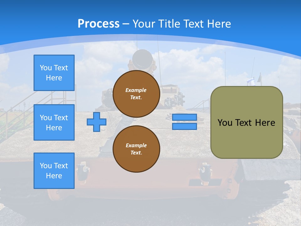 Sky Danger Israel PowerPoint Template