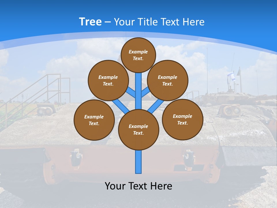 Sky Danger Israel PowerPoint Template