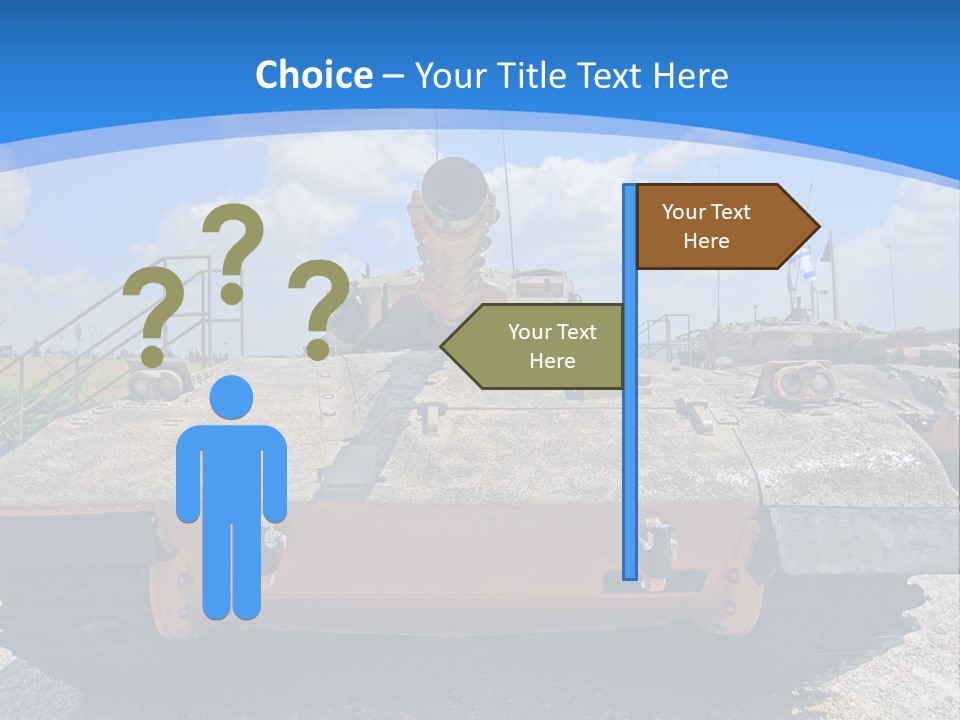 Sky Danger Israel PowerPoint Template