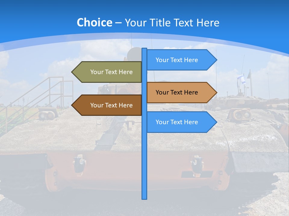 Sky Danger Israel PowerPoint Template