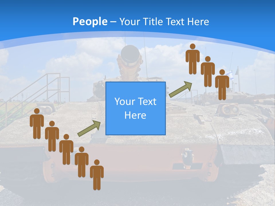 Sky Danger Israel PowerPoint Template