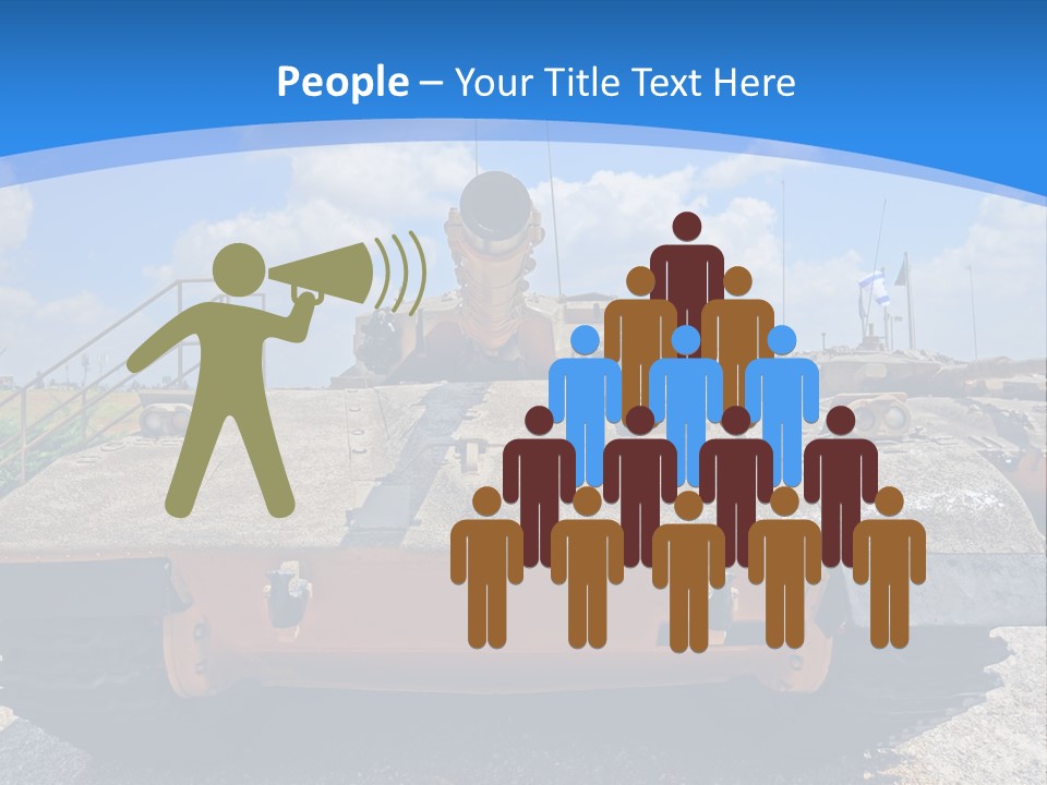 Sky Danger Israel PowerPoint Template