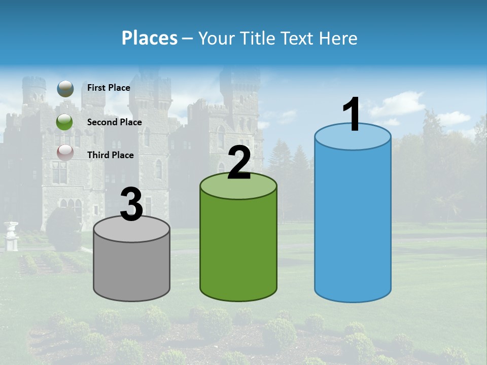 Palace Built Medieval PowerPoint Template