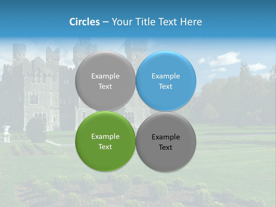 Palace Built Medieval PowerPoint Template