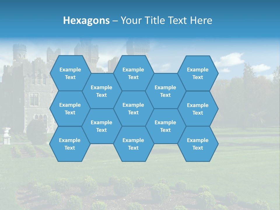 Palace Built Medieval PowerPoint Template
