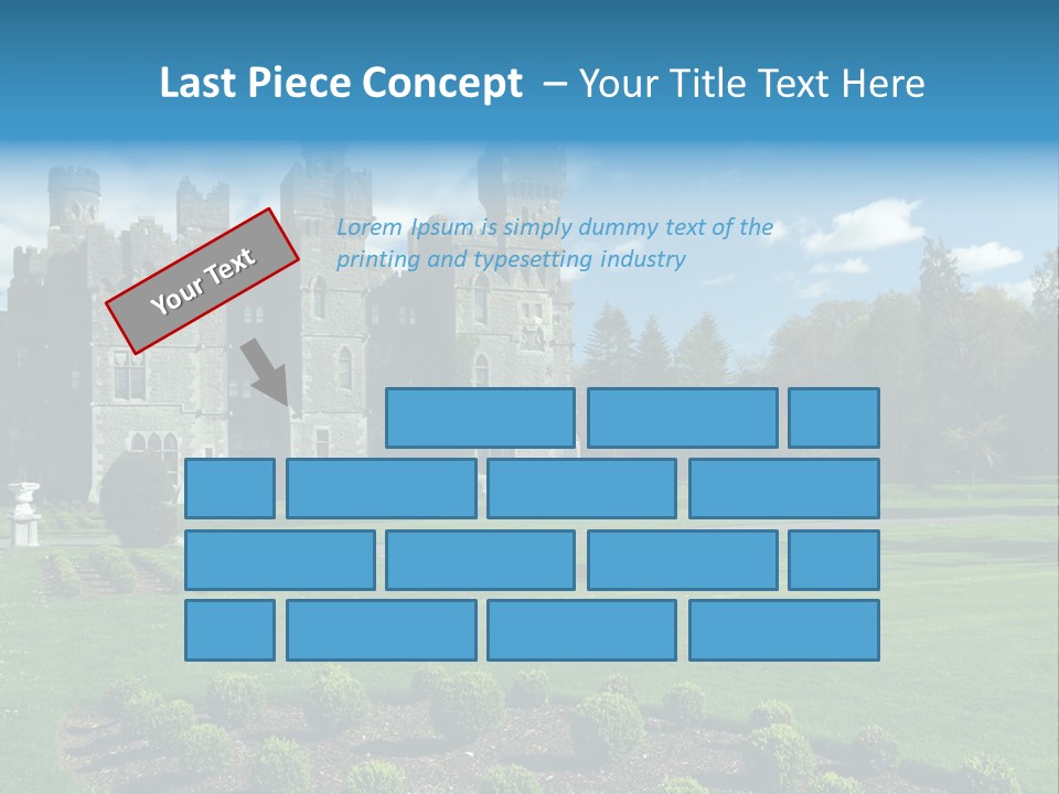 Palace Built Medieval PowerPoint Template