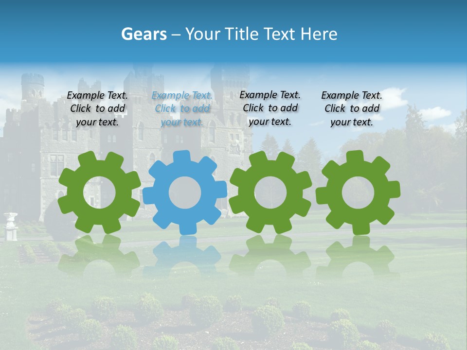 Palace Built Medieval PowerPoint Template