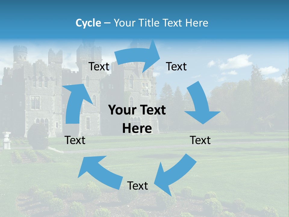 Palace Built Medieval PowerPoint Template