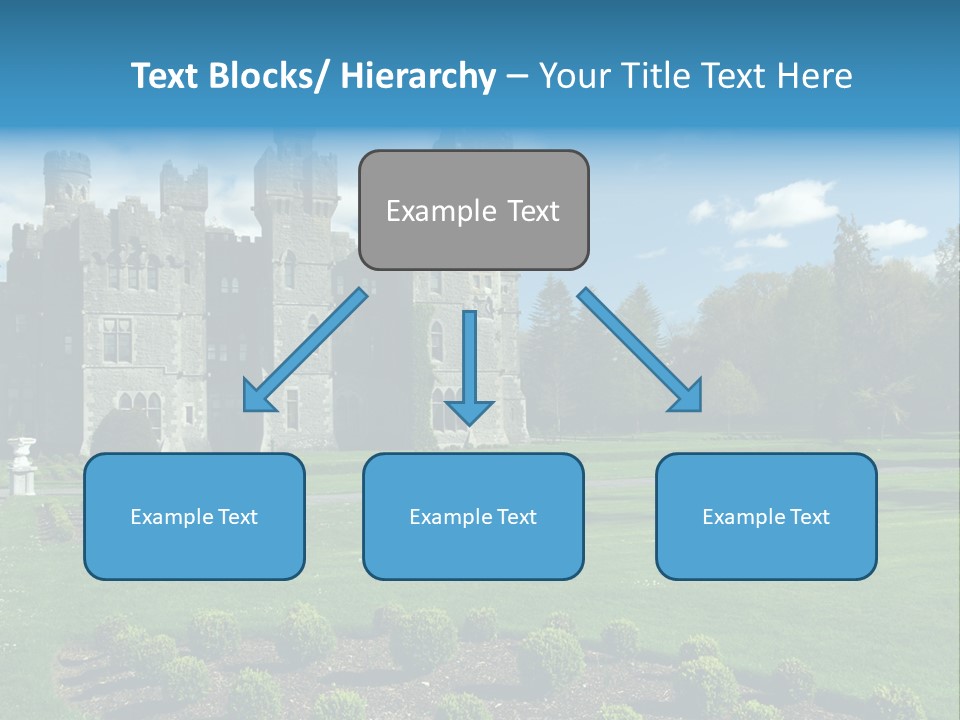 Palace Built Medieval PowerPoint Template