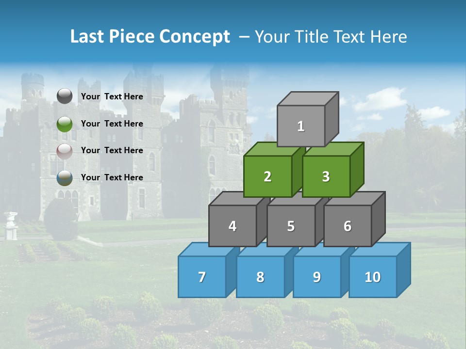 Palace Built Medieval PowerPoint Template