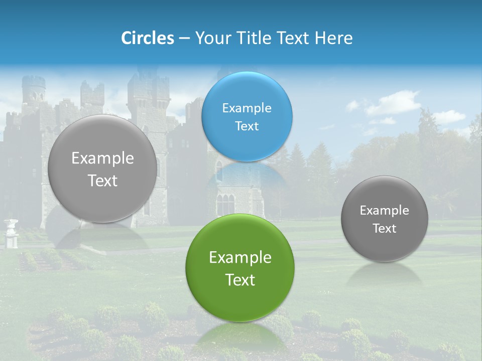 Palace Built Medieval PowerPoint Template