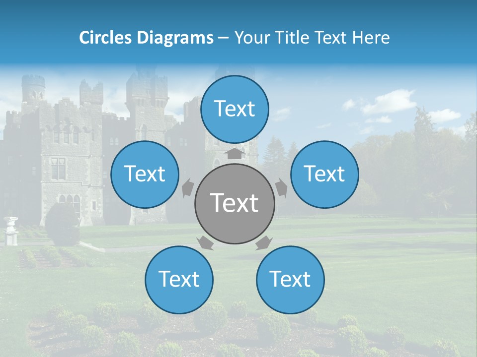 Palace Built Medieval PowerPoint Template