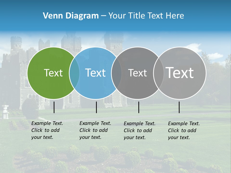 Palace Built Medieval PowerPoint Template