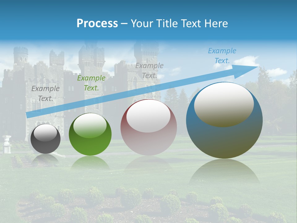 Palace Built Medieval PowerPoint Template