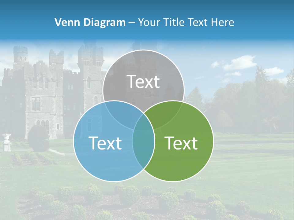 Palace Built Medieval PowerPoint Template