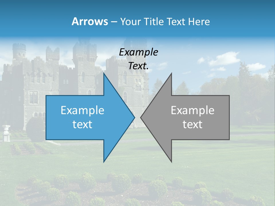 Palace Built Medieval PowerPoint Template