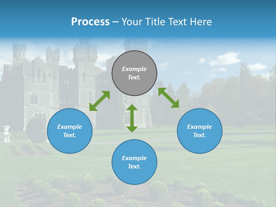 Palace Built Medieval PowerPoint Template