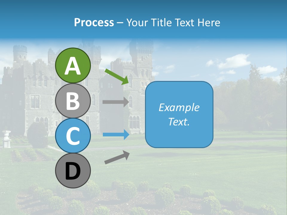 Palace Built Medieval PowerPoint Template