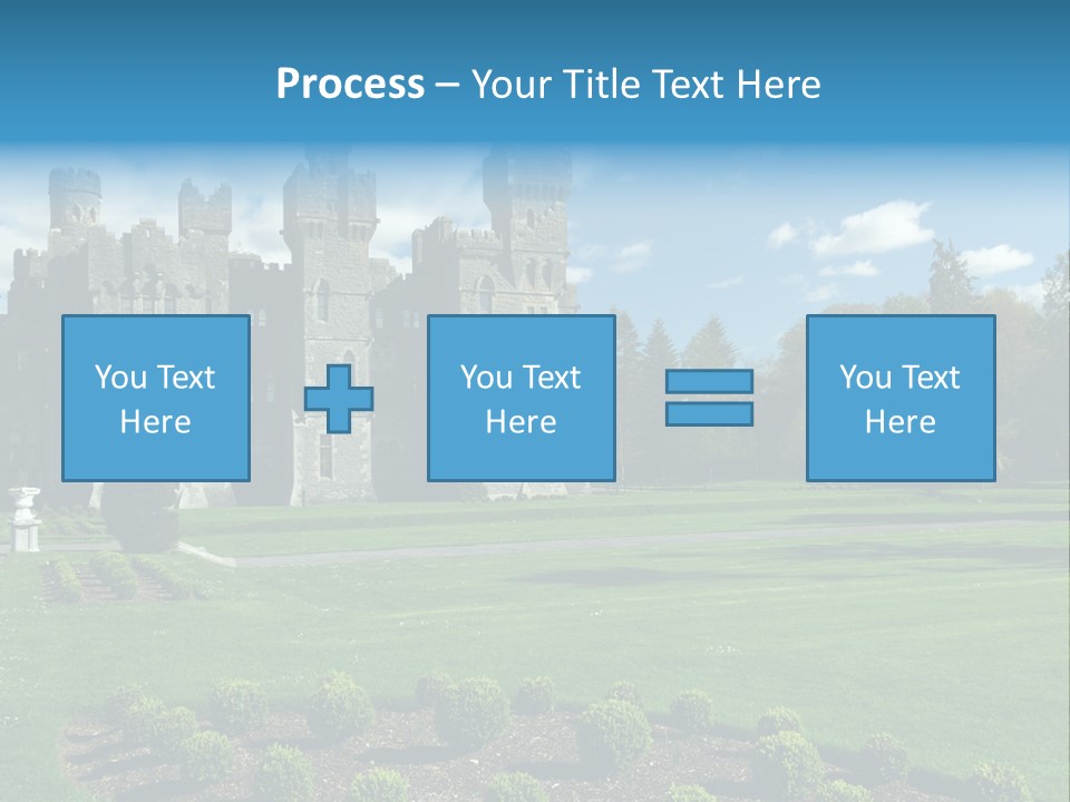 Palace Built Medieval PowerPoint Template