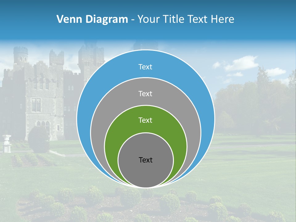 Palace Built Medieval PowerPoint Template
