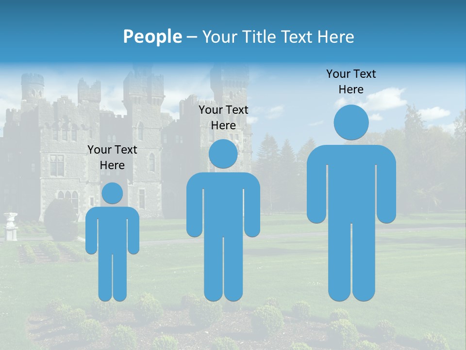 Palace Built Medieval PowerPoint Template
