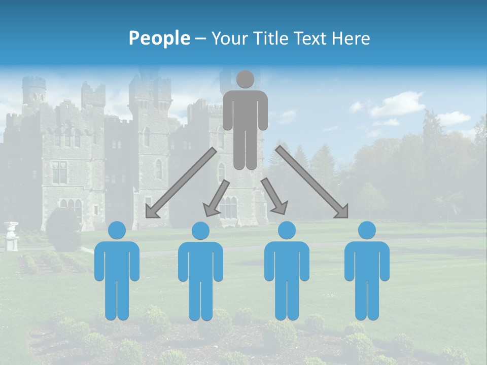 Palace Built Medieval PowerPoint Template