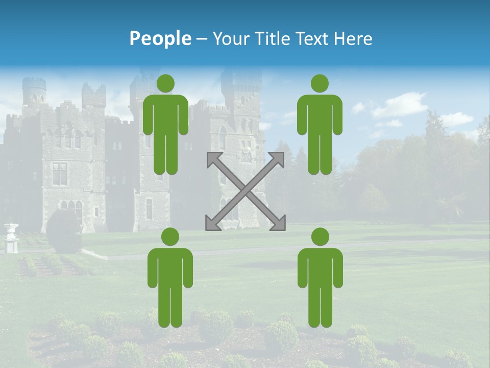 Palace Built Medieval PowerPoint Template