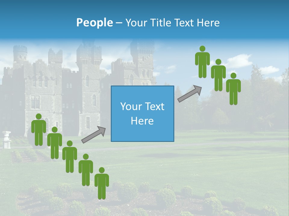Palace Built Medieval PowerPoint Template